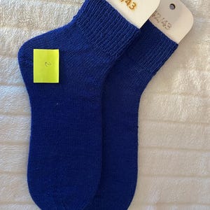 chaussettes tricotées à la main