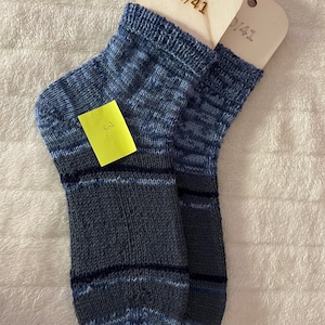 chaussettes tricotées à la main