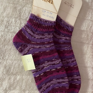 hand-knitted socks