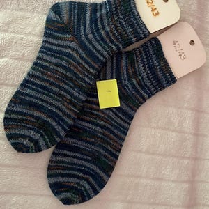 Chaussettes tricotées à la main