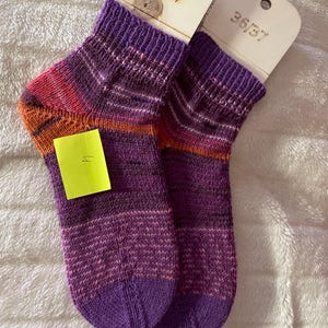 hand-knitted socks