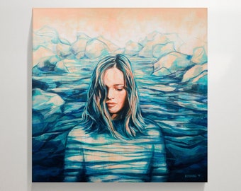 Beyond The Sea — Original Painting on Canvas by Jason Kenning