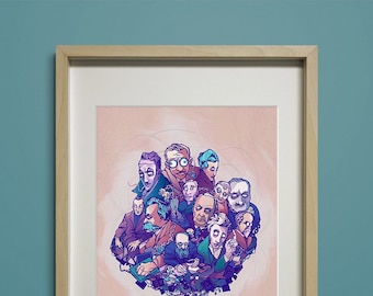 La crisis existencial (variante ligera) — [§] Impresión existencialista con: Nietzsche, Kierkegaard, Camus, Kafka, Dostoievski