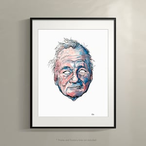 Bill Murray Print - 11x14, or 8x10
