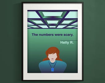 Póster con cita de Severance Helly: "Las cifras eran aterradoras"