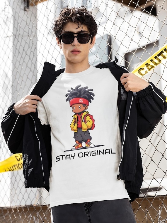 Gildan® Hip Hop Streetwear T-shirt, Graffiti Urban Fashion Tee