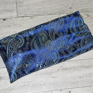 Satin Eye Pillow 8 or 10 Choose Color and Lavender or Unscented For Yoga Massage Relaxation image 2