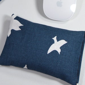 Computer Mouse Wrist Rest Filled With Flax Seed - choose fabric and scent - Wrist Support