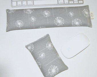 13 inch Cotton Computer Keyboard Wrist Rest & Optional Mouse Wrist Support - Lavender or Unscented