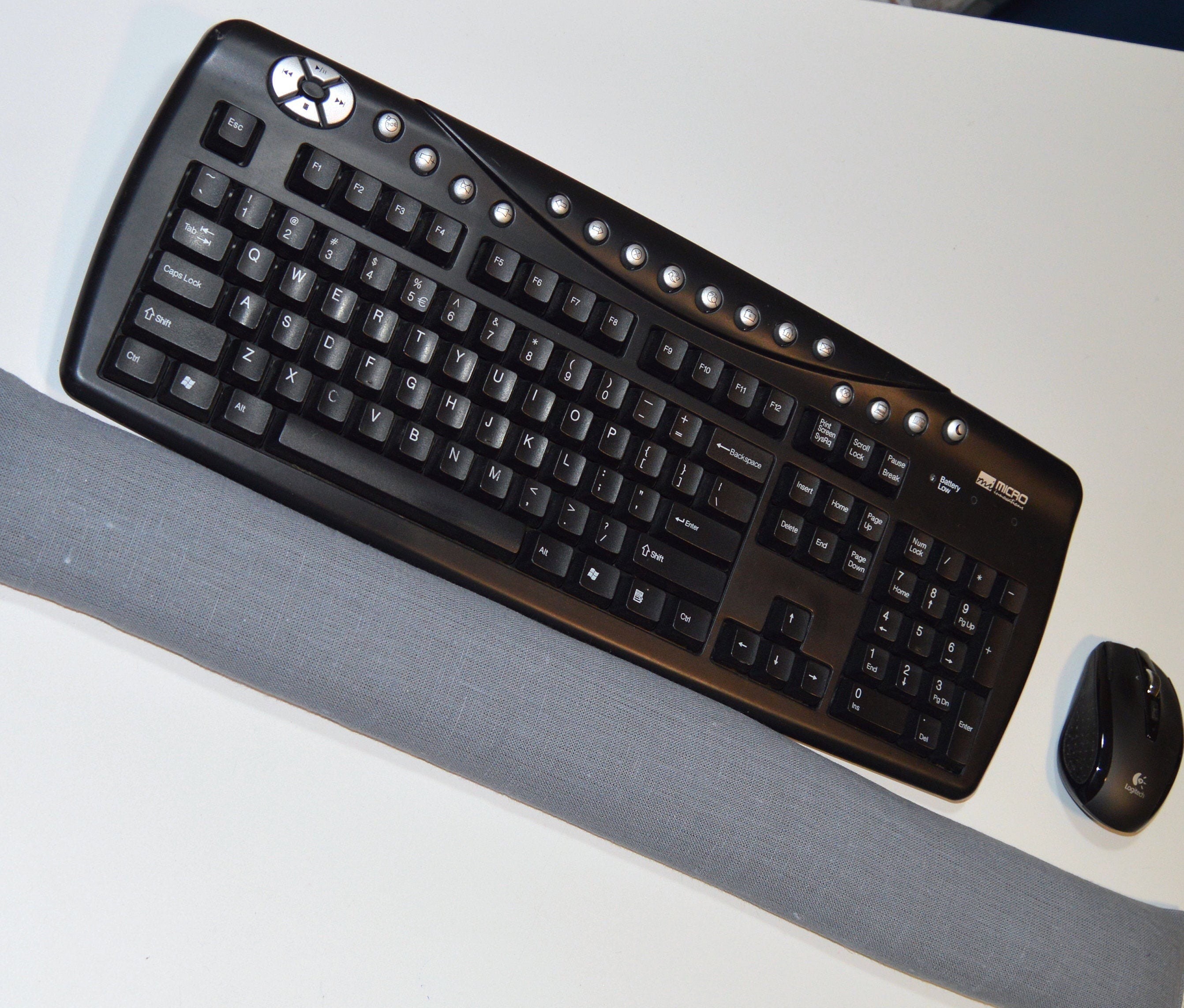 Extra Long Computer Keyboard Wrist Rest 25 or 31 inches Etsy