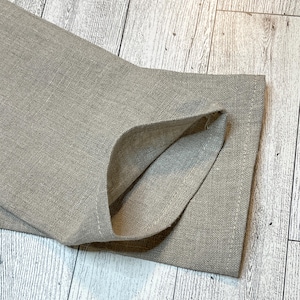 Two Washable Natural Linen Covers For Your Eye Pillow One Size Fits Most Up to 4.5 x 10 Inches