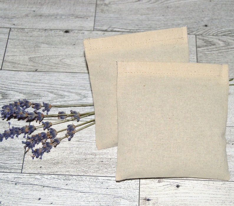 Natural muslin refillable sachets