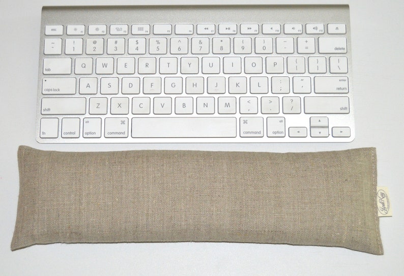 12 inch Computer Keyboard Wrist Rest & Optional Mouse Wrist Support Lavender or Unscented image 1
