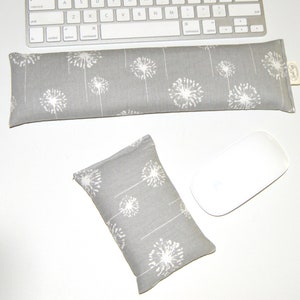 12 inch Computer Keyboard Wrist Rest & Optional Mouse Wrist Support Lavender or Unscented image 2