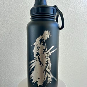 Custom Engraved Anime Water Bottle: Stainless Steel Fandom Gift