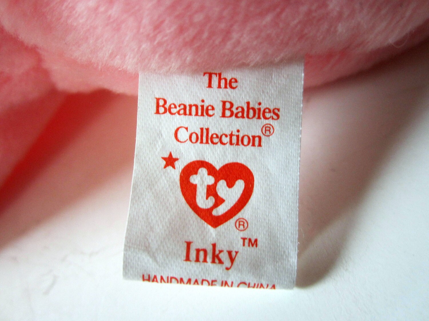 Ty Beanie Babie INKY Octopus Retired 1993 Original Pink Plush - Etsy
