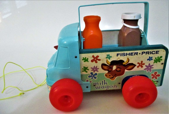 fisher price milk wagon