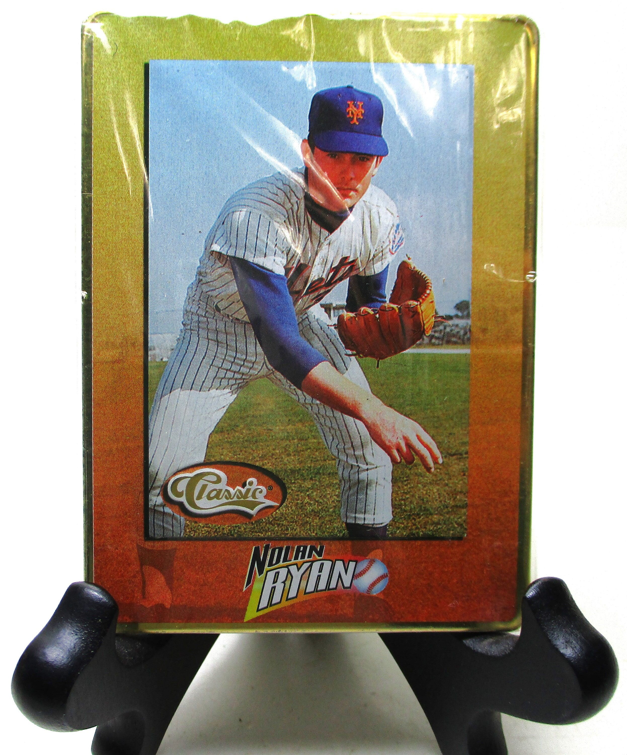 Nolan Ryan Baseball Vintage Cooperstown Tribute Embossed