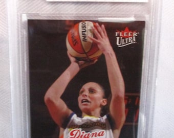 Vintage Rookie RC Basketball Card 2004 Ultra #91 WNBA Diana Taurasi Beckett 8 Rare Collectible UCONN Mercury Investment Gift