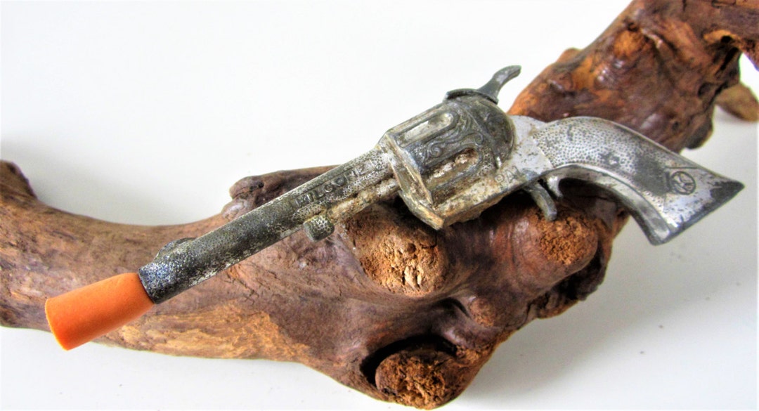 Metal Cast TOY REPLICA Hubley Cap Pistol Gun Model Pal Circle K