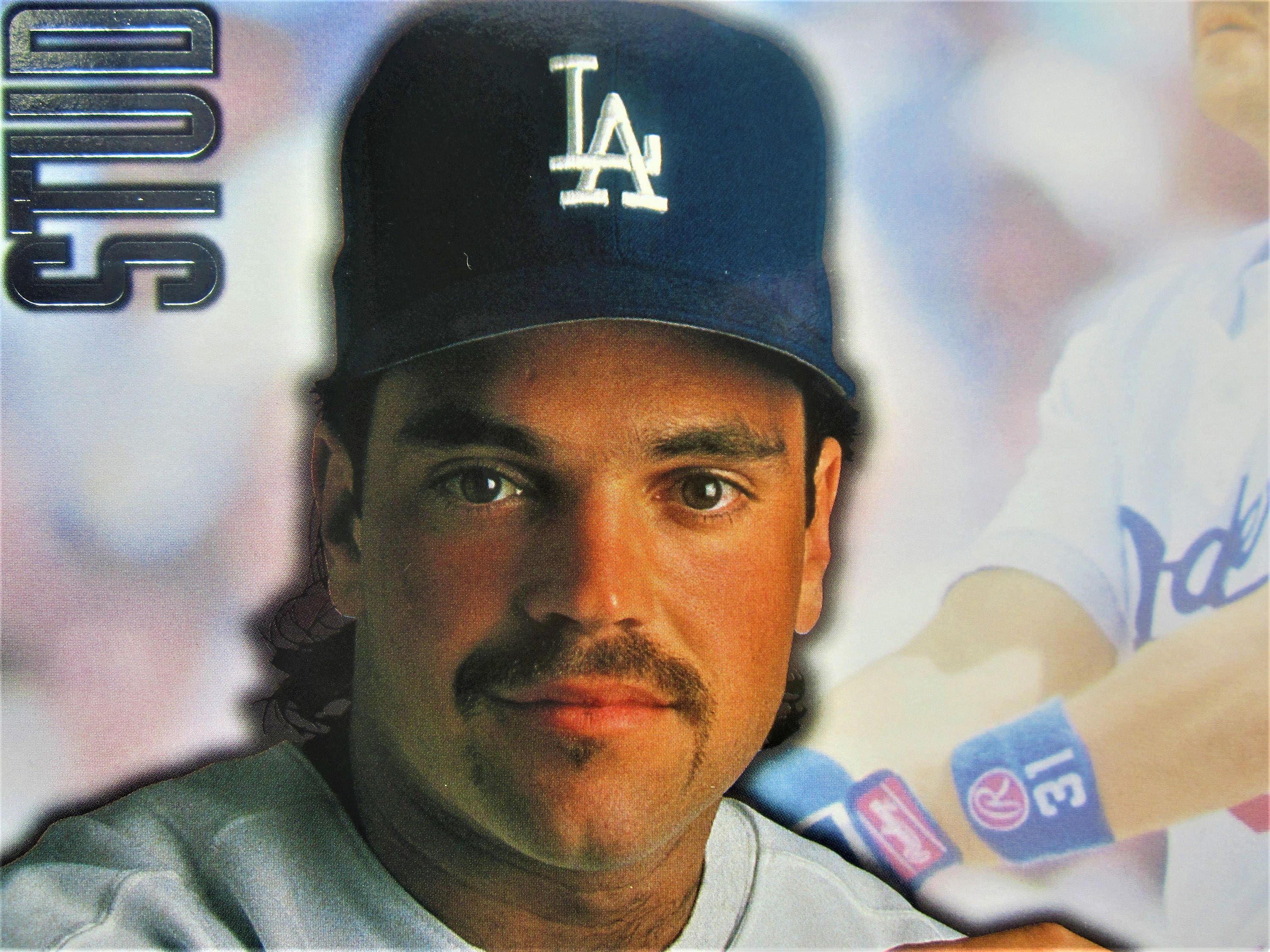 Baseball MIKE PIAZZA Los Angeles Dodgers LA 8x10 Card 1998 