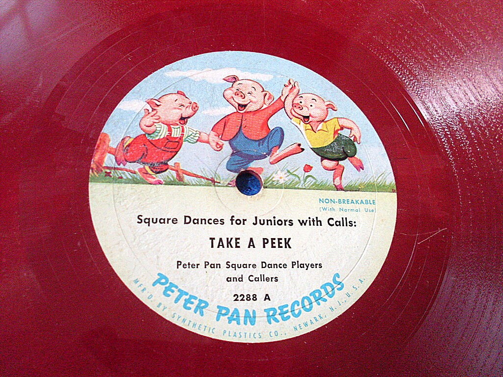 Peter Rabbit 45 Rpm Record Peter Pan Record Rabbit 1950s Children Pig Dance Vintage - Etsy