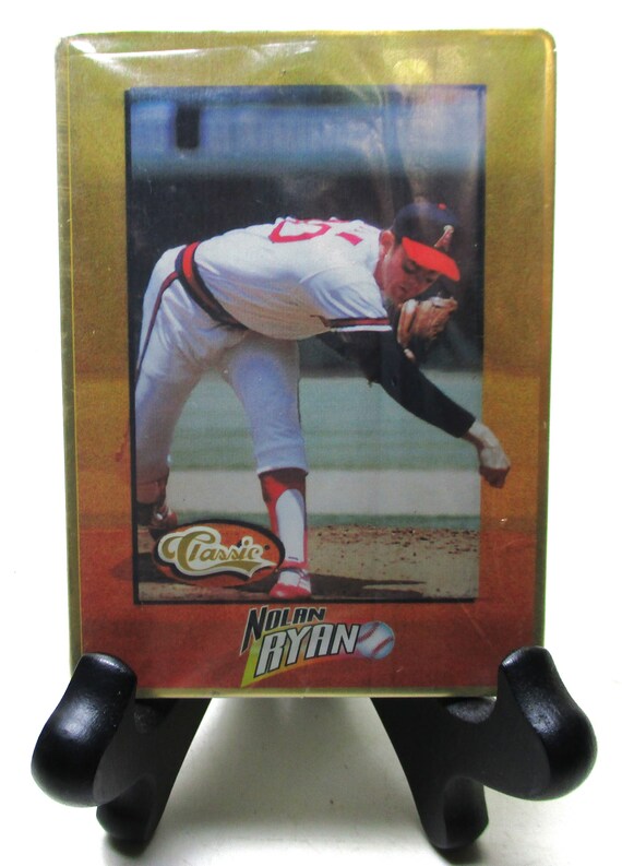 Nolan Ryan Baseball Vintage Cooperstown Tribute Embossed