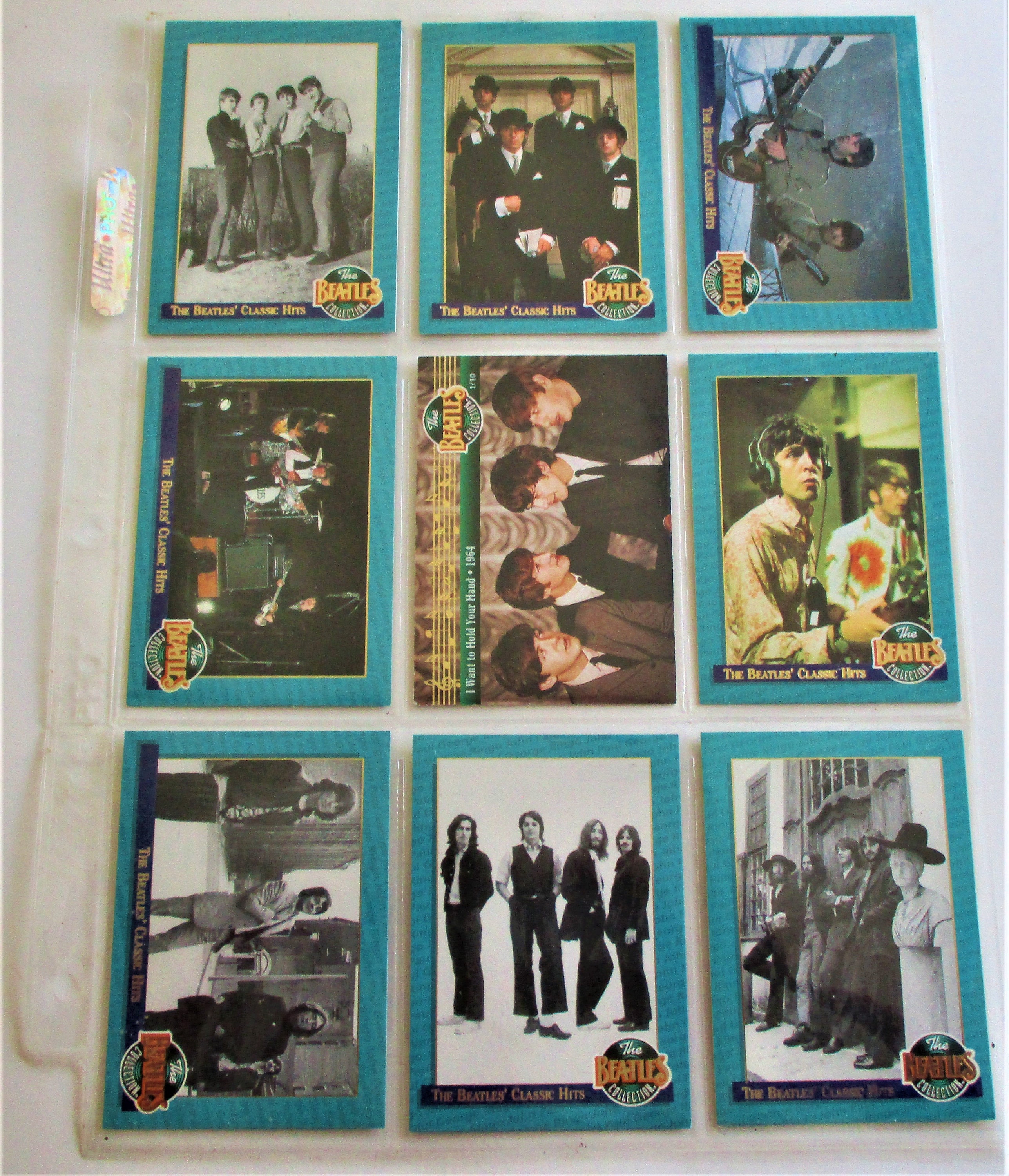 Beatles John Lennon 1993 USA Classic Hits Complete Chase Card Set