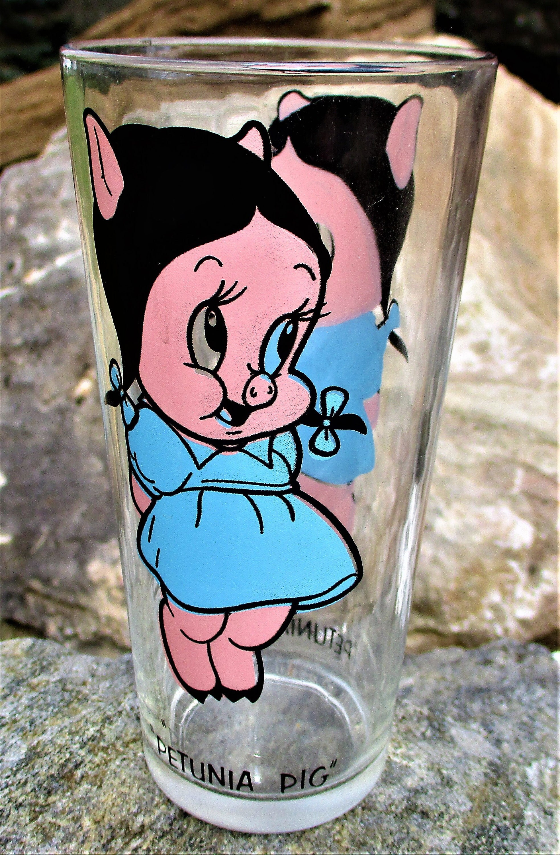 Glass Petunia Pig 1973 Pepsi WB Looney Tunes Tumbler Classic