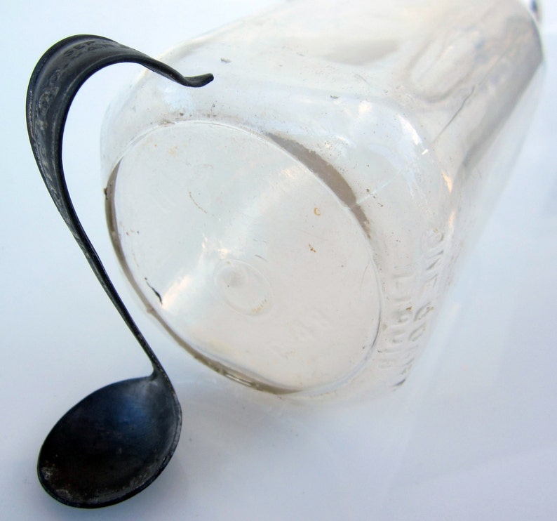 Milk Bottle Cream Top Spoon Netherland Dairy Syracuse NY Rare Etsy