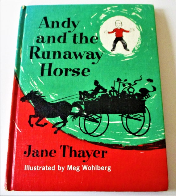 Andy and the Runaway Horse Pony Canvas Book Hardcover Weekly | Etsy