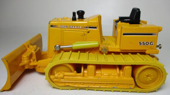Vintage ERTL 1:32 Scale Diecast John Deere 550G Dozer Crawler