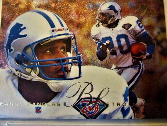 BARRY SANDERS 9 Card Lot NFL Detroit Lions Running Back Factory Gift Idea Free Shipping Star Rare Collectible Playoff Flair Fleer Prism - Etsy BARRY SANDERS 9 Card Lot NFL Detroit Lions Running Back Factory Gift Idea Free Shipping Star Rare Collectible Playoff Flair Fleer Prism - Etsy