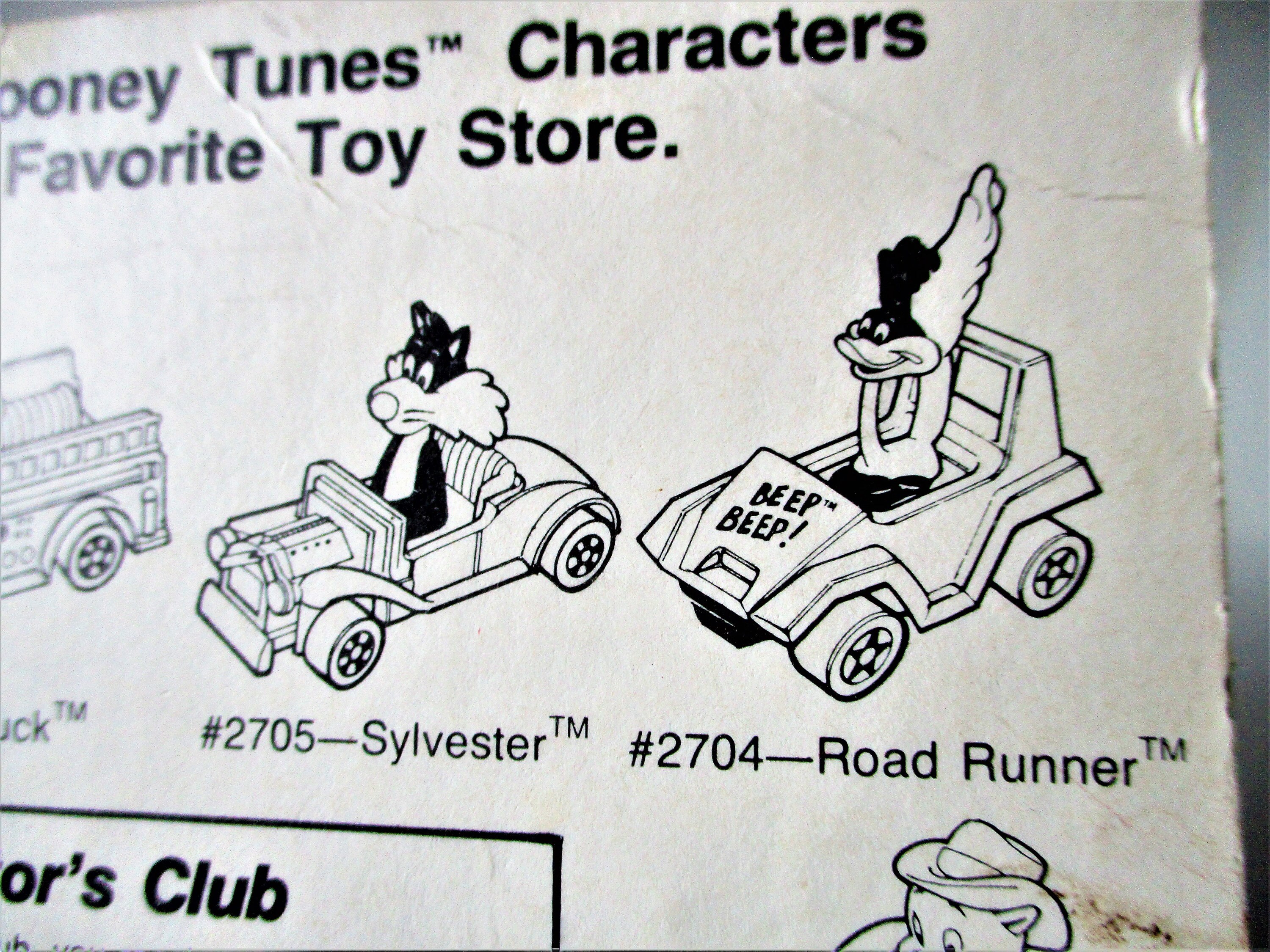 Figurine Looney Tunes Ertl En Métal Die-cast - Vintage Années 80 - Neuf - Collection