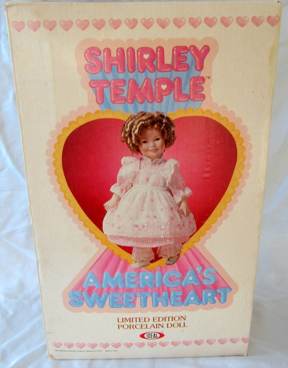 Shirley Temple America's Sweetheart Ideal Toy Limited Edition