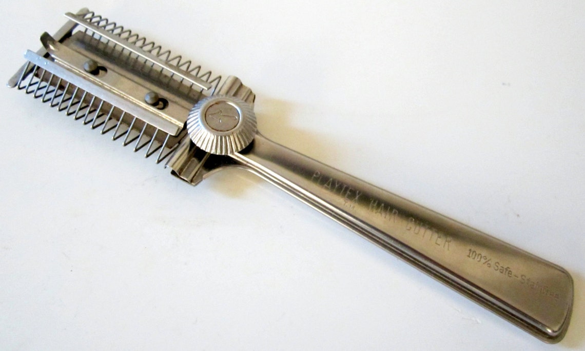 Playtex Hair Cutter / Stainless Steel Blade / Beauty Shop Etsy