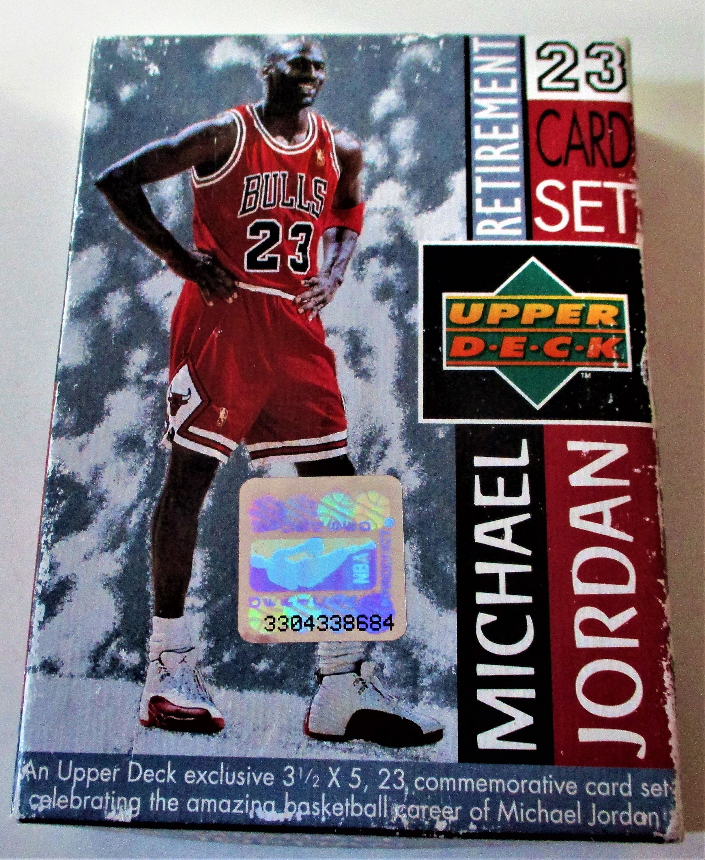 authenticated upper deck collectibles michael jordan