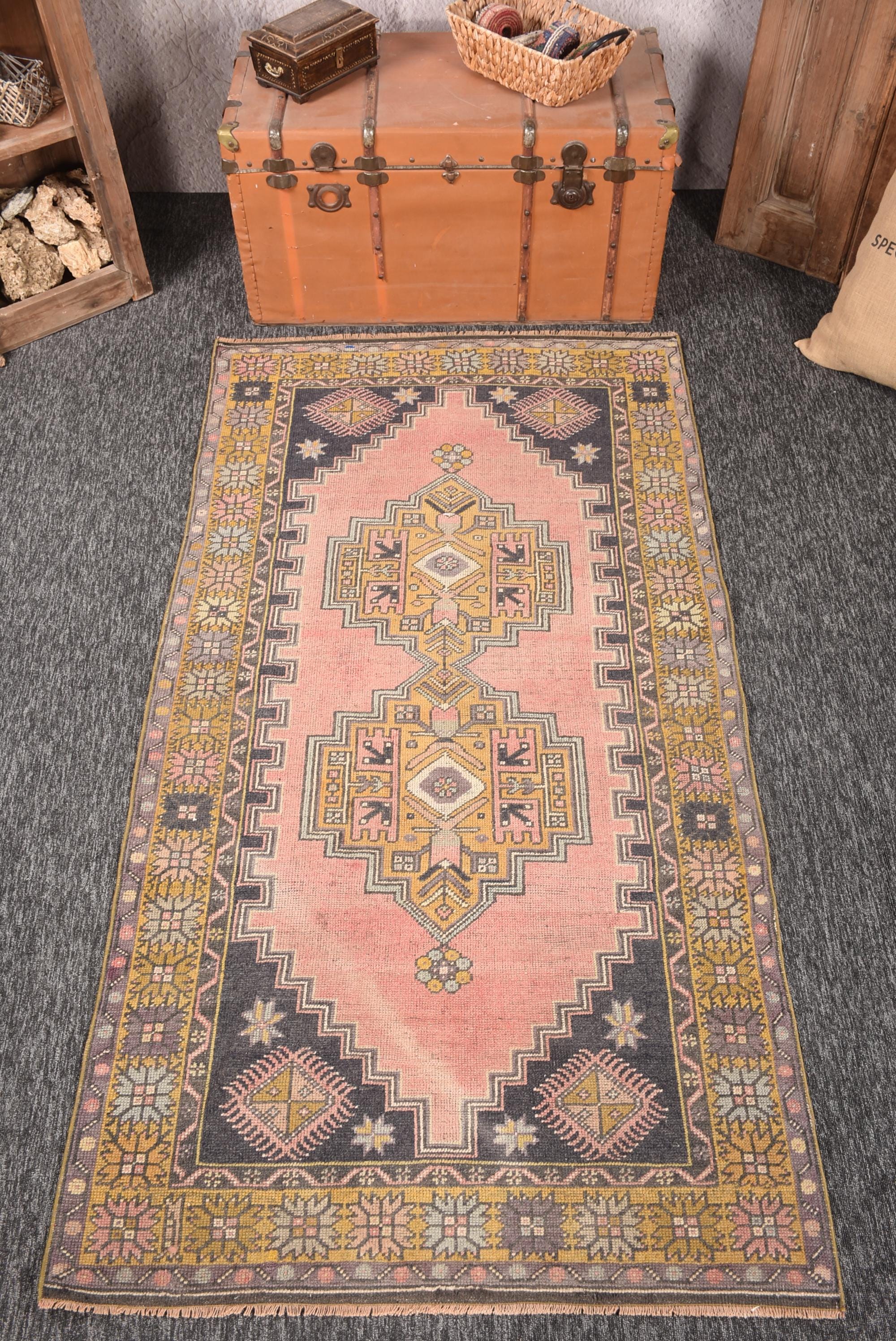 88×85 “B brothers-s\" ViNTAGE TURKiSH RUG Chocolate Brown Turkish Rug No. r5535 - J&D Oriental Rugs Co