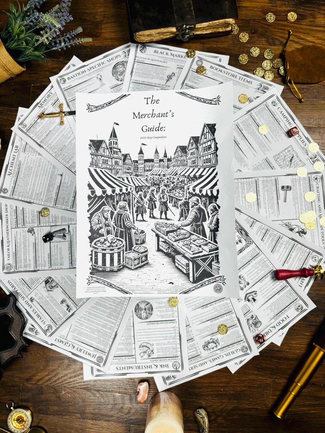 The Merchant's Guide A D&D Shop Compendium Essential RPG Resource