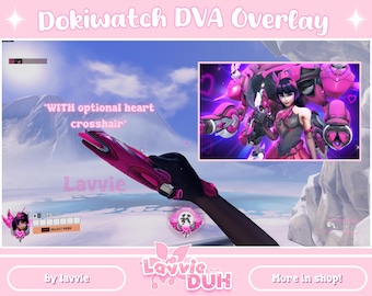 D.va DOKIWATCH Overwatch Overlay For Twitch/Youtube !!