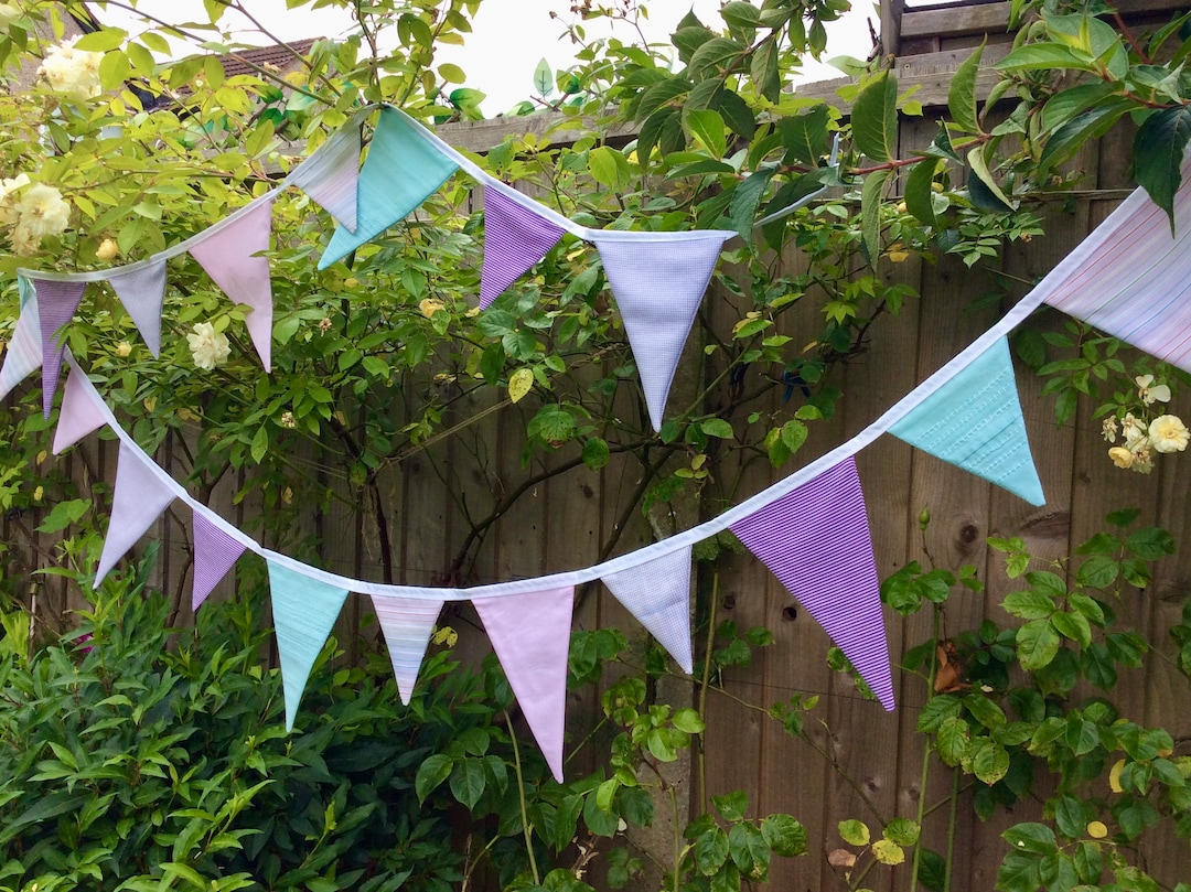 Nursery Flag Bunting / Fabric Garland / Circus Banner Cake Smash Banner