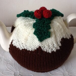 Christmas Pudding Tea Cosy fits a 6 cup pot image 2