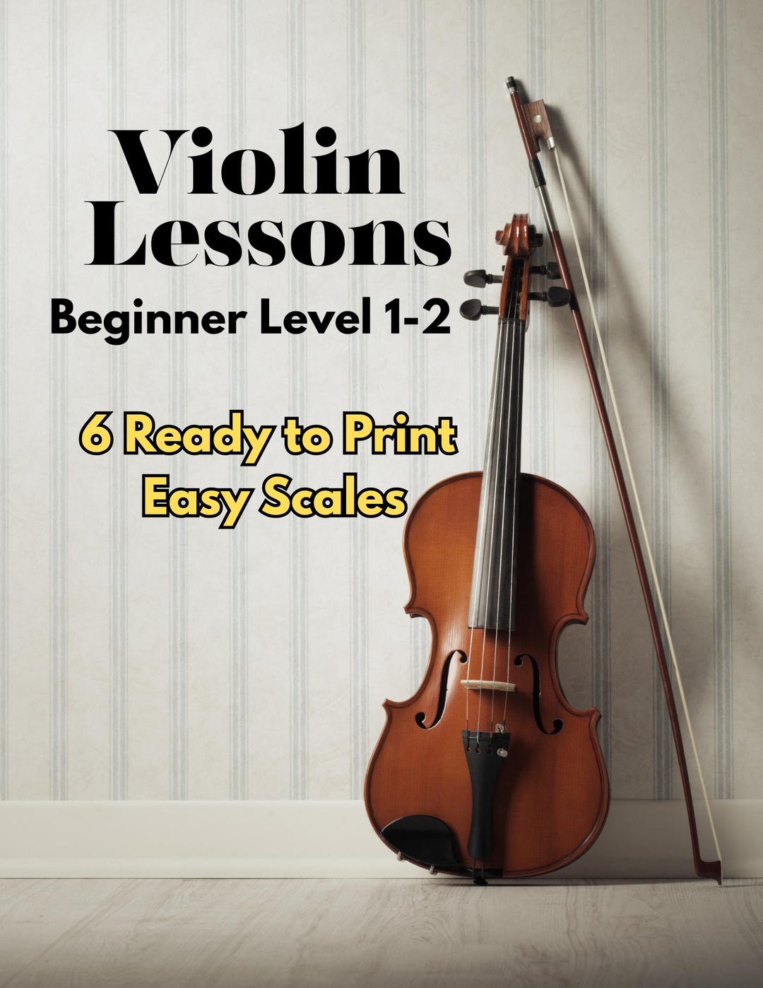 Violin Scales for Beginners: Major Scales & Arpeggios (printable PDF ...