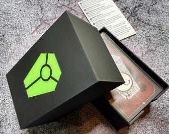 Mission Card Deck Box: Chapter Approved, Tarot Sized, 75-cards, custom colors and logo