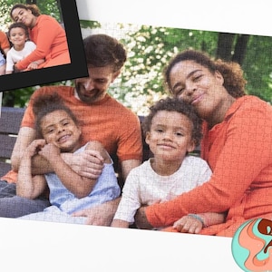 Photo Puzzle | Custom Jigsaw Puzzle |Personalized Puzzle | Puzzle for Gift | Puzzle With Your Photo and Text | Gift for Her | Gift for him