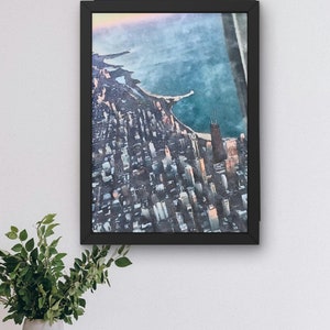 Chicago Skyline Watercolor Art | Instant Digital Download | Perfect for Home Decor & Unique Gift Idea: Chicago Lover, Travel Art