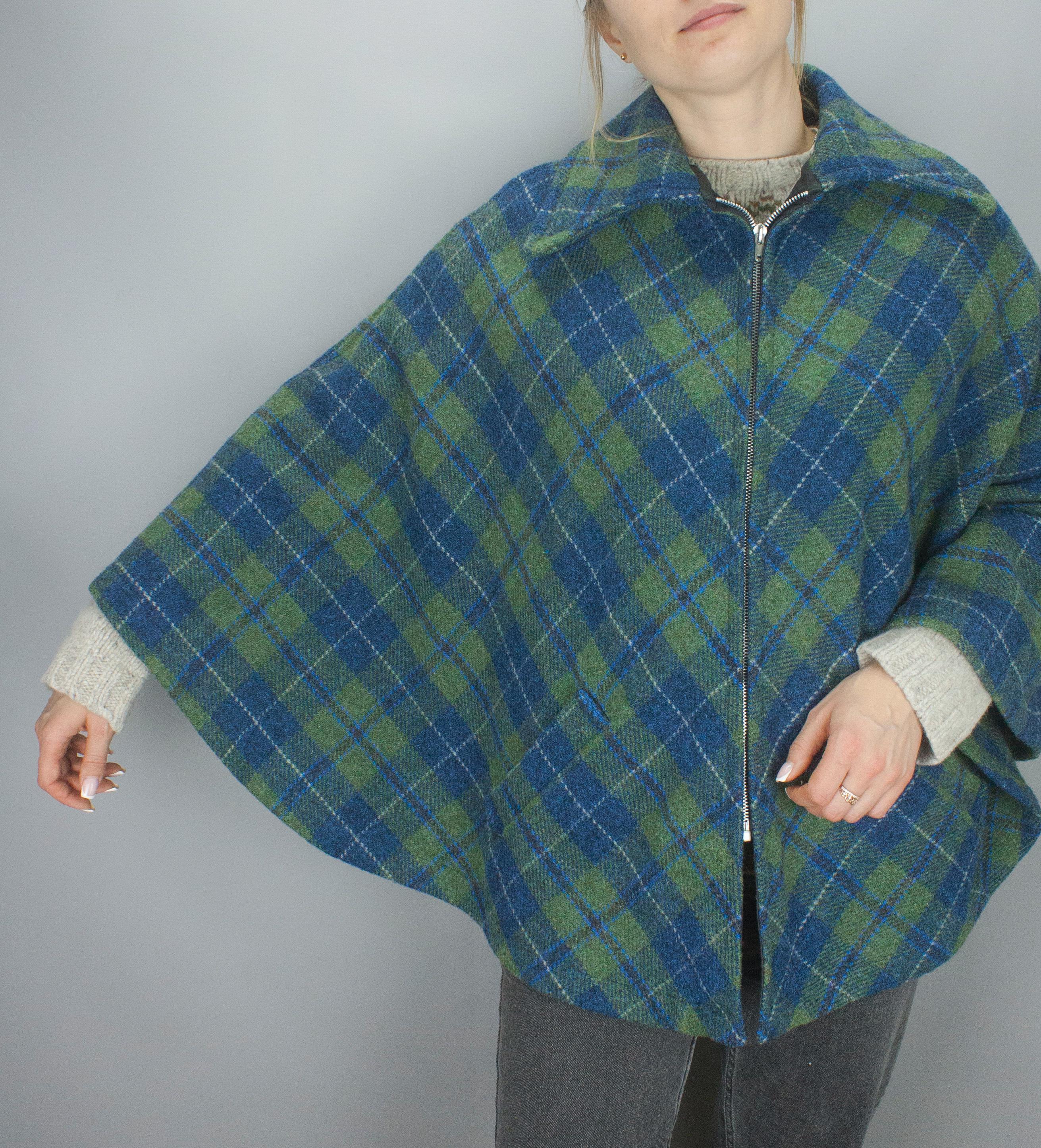 Vintage Harris Tweed Cape - Etsy