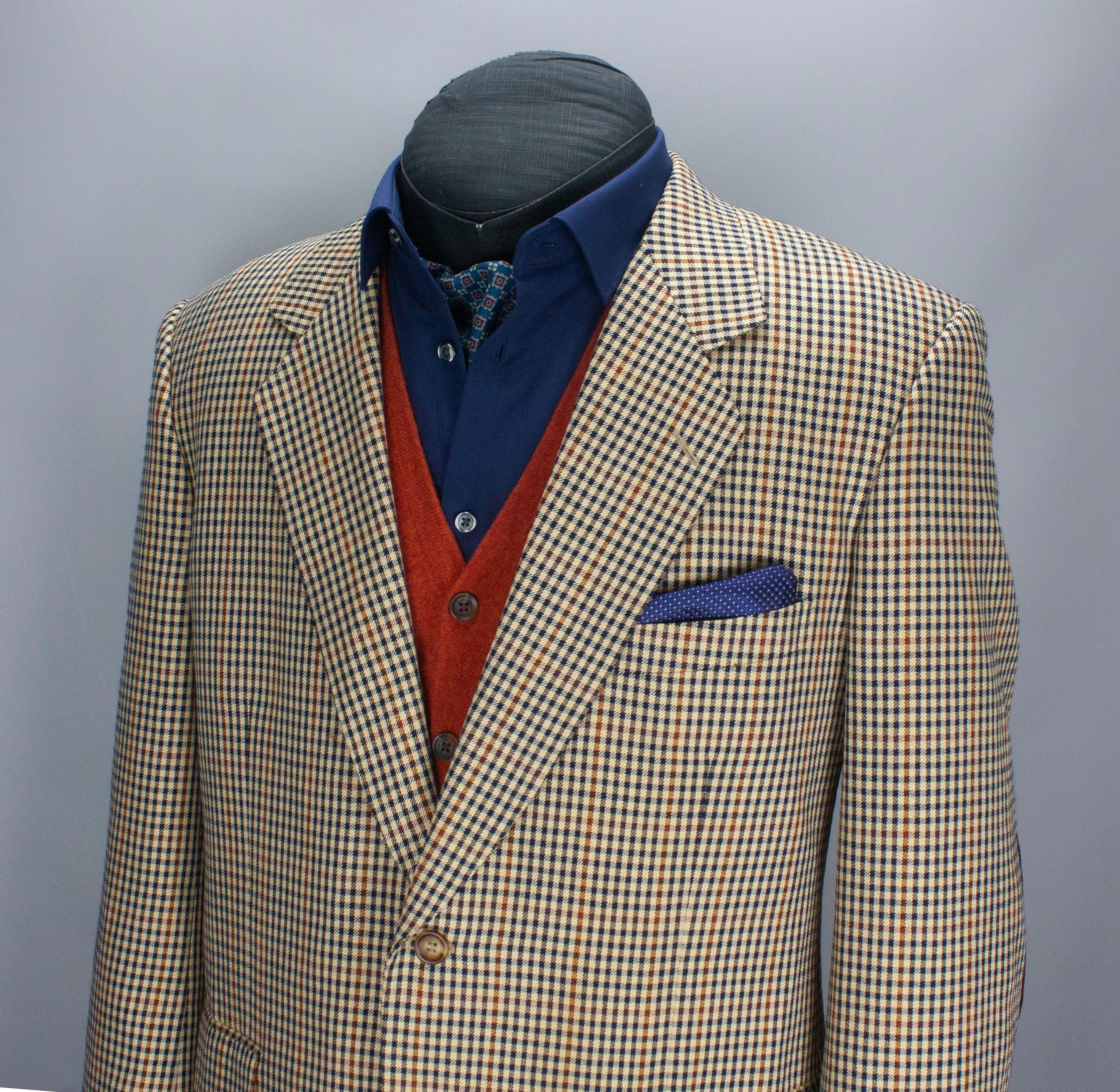 Burberry Tweed Coat - Etsy