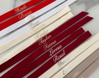 Personalisiertes Ringband söz nisan Verlobung