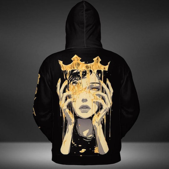 Fleece Hoodie Melting Mitas